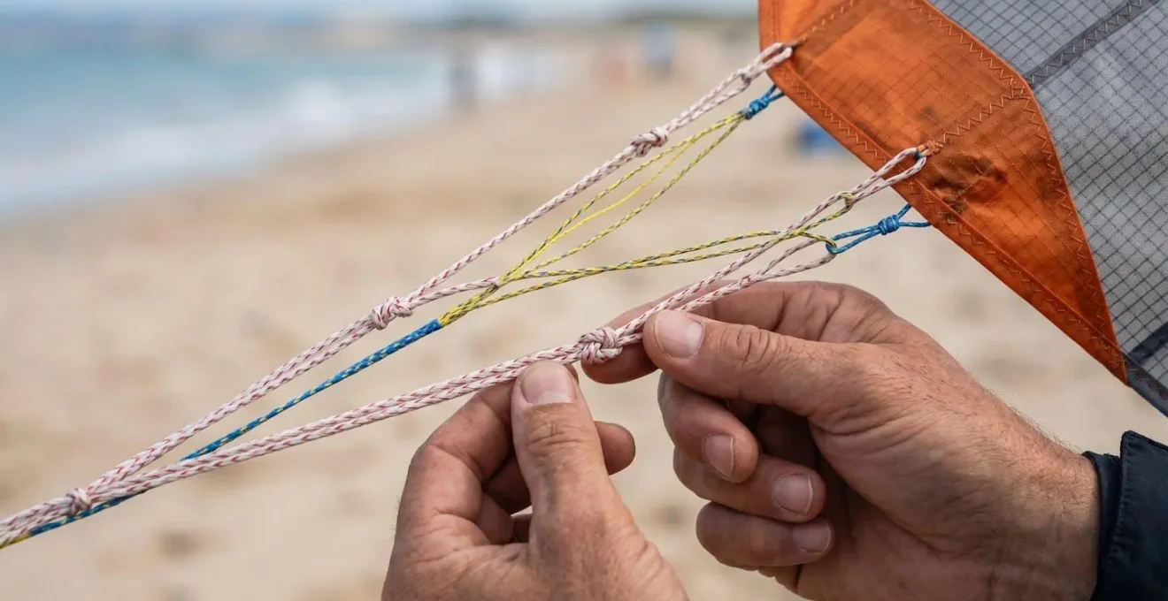 Technique de décollage autonome d'une aile à caissons avec système d'ancrage au sol